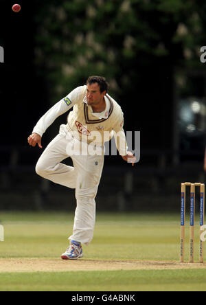 Cricket - Università di MCC Match - Giorno 2 - Cambridge MCCU v Surrey - Fenner il suolo Foto Stock