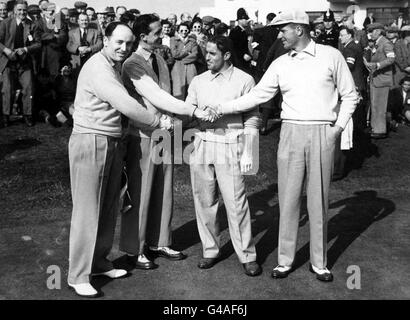 Golf - Walker Cup - Gran Bretagna v USA - Royal Birkdale Foto Stock