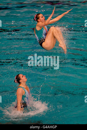 Nuoto - 2011 LEN Europeo di nuoto sincronizzato Champions Cup - Giorno 2 - Ponds Forge Foto Stock