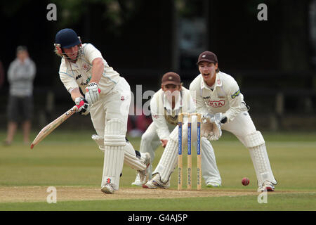 Cricket - Università di MCC Match - Giorno 2 - Cambridge MCCU v Surrey - Fenner il suolo Foto Stock