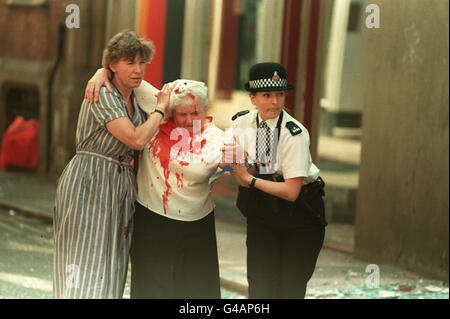 IRA bomba di Manchester Foto Stock