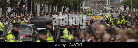 Royalty - Queen Elizabeth II Visita di Stato in Irlanda Foto Stock