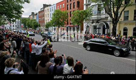 Royalty - Queen Elizabeth II Visita di Stato in Irlanda Foto Stock