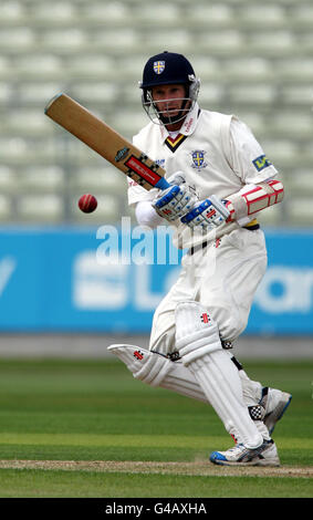 Cricket - Liverpool Victoria County Championship - Division One - Giorno 2 - Warwickshire v Durham - Edgbaston Foto Stock