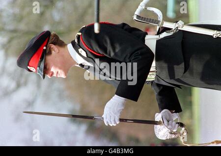 SANDHURST Cadet femmina Foto Stock