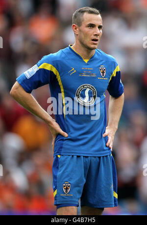 Calcio - Blue Square Premier League - Play Off finale - AFC Wimbledon v il centro di Luton - City of Manchester Stadium Foto Stock