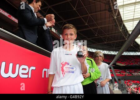 Calcio - campionato nazionale di calcio - Gioca - finale - Reading v Swansea City - Stadio di Wembley. Campionato nazionale di calcio della Lega di calcio Foto Stock