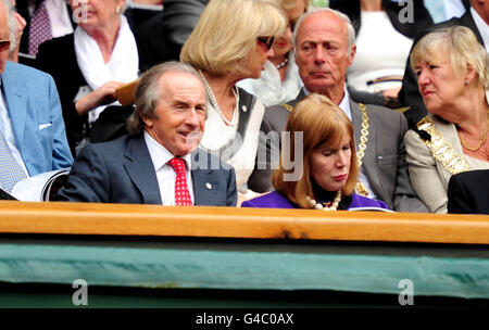 Tennis - 2011 campionati di Wimbledon - Giorno 1 - All England Lawn Tennis e Croquet Club Foto Stock