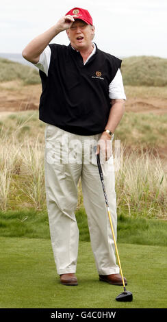 Donald Trump golf resort Foto Stock