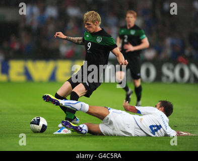 Calcio - amichevole internazionale - Italia v Repubblica di Irlanda - Stade Maurice Dufrasne Foto Stock