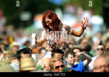 Isle of Wight Festival - 2011 Foto Stock