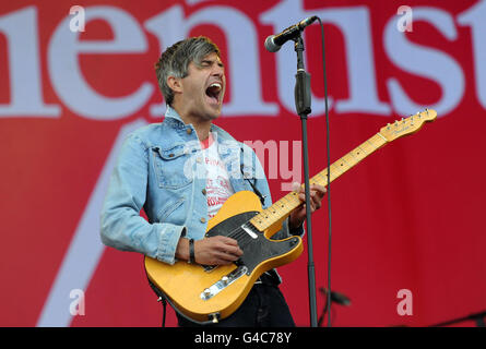 Isle of Wight Festival 2011 Foto Stock