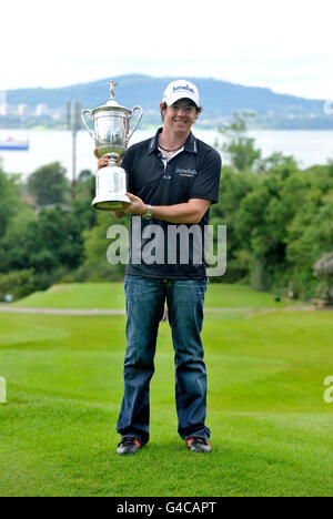 Golf - Rory McIlroy ritorna a Hollywood Golf Club Foto Stock