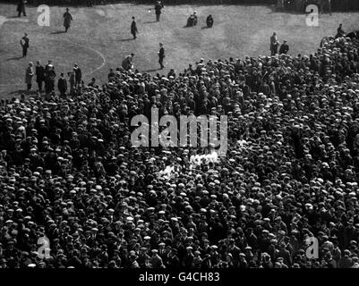 FA Cup finale folle 1923 Foto Stock