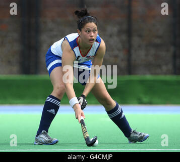 Hockey - Formazione Match - Gran Bretagna v Giappone - Abbazia di Bisham Foto Stock