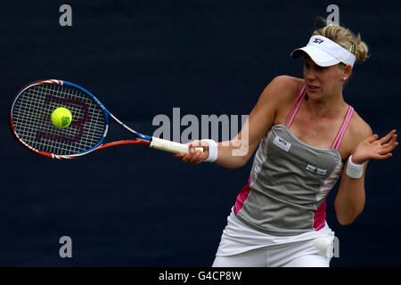 Tennis - 2011 AEGON Classic - 3° giorno - Edgbaston Priory Club. Alison Riske degli Stati Uniti in azione Foto Stock