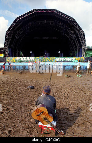 Glastonbury Festival 1998 - Azienda agricola degna - Pilton, Somerset Foto Stock