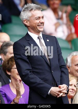 Tennis - 2011 campionati di Wimbledon - Giorno 6 - All England Lawn Tennis e Croquet Club Foto Stock