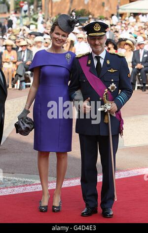 Monaco Royal Wedding Foto Stock