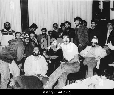 Il salvataggio in mare - Ponte di Kowloon naufragio - Costa off West Cork, Repubblica di Irlanda Foto Stock