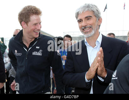 Motor Racing - Campionato del Mondo di Formula Uno - Gran Premio di Gran Bretagna - Gara giorno - Silverstone Foto Stock