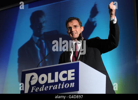 Federazione di polizia conferenza Foto Stock