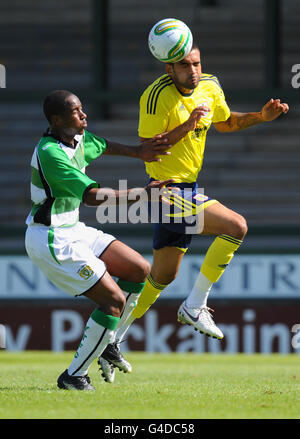 Calcio - pre stagione amichevole - Yeovil Town v Bristol City - Huish Park Foto Stock