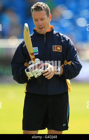 Cricket - 2011 NatWest Series - seconda Giornata Internazionale - Inghilterra / Sri Lanka - Headingley. Stuart Law, allenatore dello Sri Lanka Foto Stock