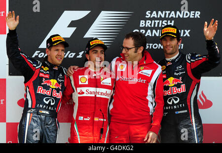 Motor Racing - Campionato del Mondo di Formula Uno - Gran Premio di Gran Bretagna - Gara giorno - Silverstone Foto Stock