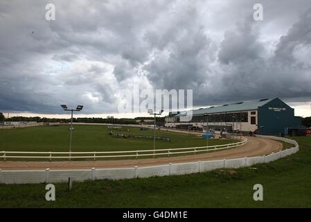 Greyhounds - UK Festival of Racing 2011 - Semifinali - Sunderland Greyhound Stadium. Vista generale del Sunderland Greyhound Stadium Foto Stock