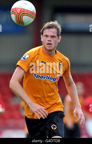 Calcio - pre stagione amichevole - Crewe Alexandra v Wolverhampton Wanderers - Gresty Road Foto Stock