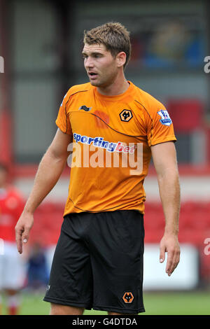 Calcio - pre stagione amichevole - Crewe Alexandra v Wolverhampton Wanderers - Gresty Road Foto Stock