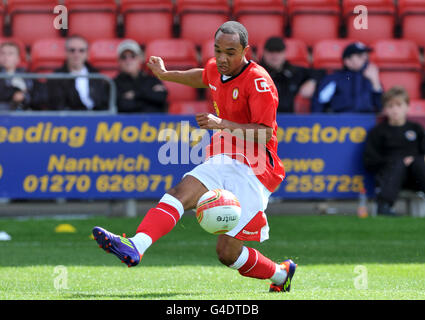 Calcio - pre stagione amichevole - Crewe Alexandra v Wolverhampton Wanderers - Gresty Road Foto Stock