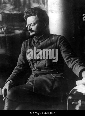 Leon Trotsky Foto Stock