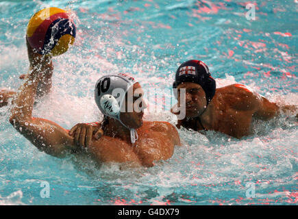 Pallanuoto - Euro 2012 Qualifiche - Gran Bretagna v Georgia - Manchester Aquatics Centre Foto Stock