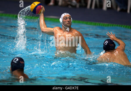 Pallanuoto - Euro 2012 Qualifiche - Gran Bretagna v Georgia - Manchester Aquatics Centre Foto Stock