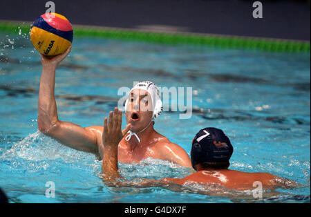 Pallanuoto - Euro 2012 Qualifiche - Gran Bretagna v Georgia - Manchester Aquatics Centre Foto Stock