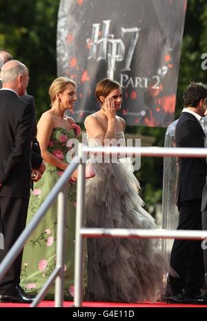 Harry Potter ed il Deathly Hallows: Parte 2 UK Film Premiere - Londra Foto Stock