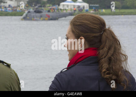 Il Duca e la Duchessa di Cambridge in Canada - Giorno 5 Foto Stock