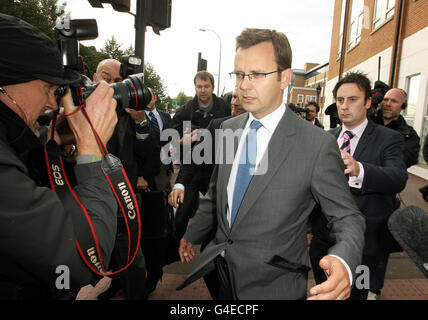 Phone hacking precedenti Foto Stock