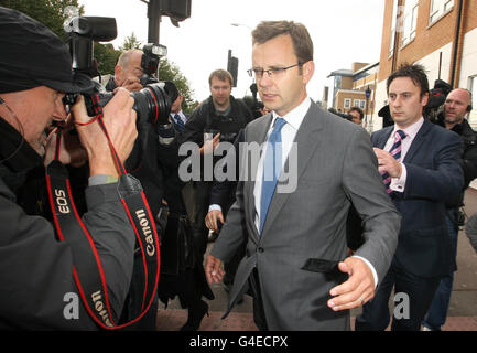 Phone hacking precedenti Foto Stock