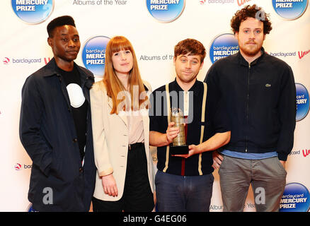 Barclaycard Premio Mercurio candidature annuncio - Londra Foto Stock