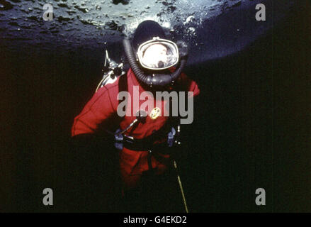 Il Principe di Galles Diving - Resolute Bay - Canada Foto Stock