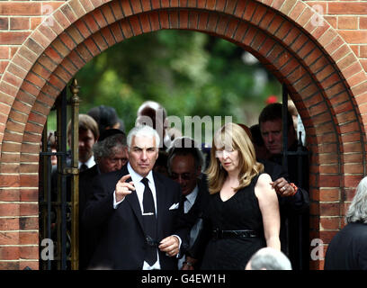 Amy Winehouse funerale Foto Stock