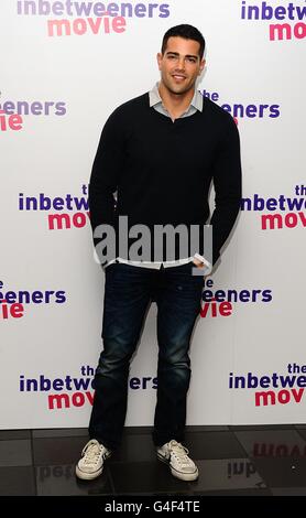 Jesse Metcalfe arriva per la prima mondiale del film Inbetweeners, al Vue Cinema, Leicester Square, Londra. Foto Stock