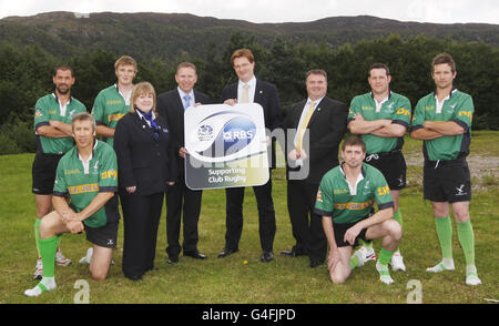 Rugby Union - Campionato Nazionale lancio - RBS Aviemore Foto Stock