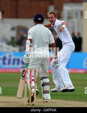 Cricket - npower Seconda prova - Giorno 4 - Inghilterra v India - Trent Bridge Foto Stock