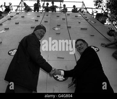 Lord Hunt/Sir Edmund Hillary Foto Stock