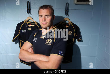 Rugby Union - Nuova Scozia Kit Riprese Video - Murrayfield Foto Stock