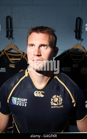 Rugby Union - Nuova Scozia Kit Riprese Video - Murrayfield Foto Stock